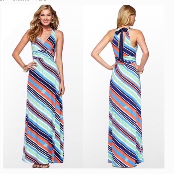 Lilly Pulitzer Dresses & Skirts - Lily Pulitzer Nautical Maxi Dress